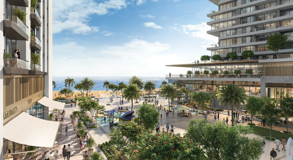 Emaar Oceanfront Karachi (developer render)